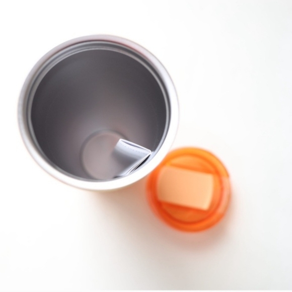 Starbucks Limited Edition SS Insulated Tumbler 16 Oz Orange & Yellow-NWT - Picture 5 of 6